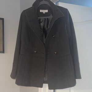 Charcoal Pea Coat